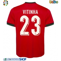 Maglie da calcio Portogallo Vitinha #23 Prima Maglia Europei 2024 Manica Corta